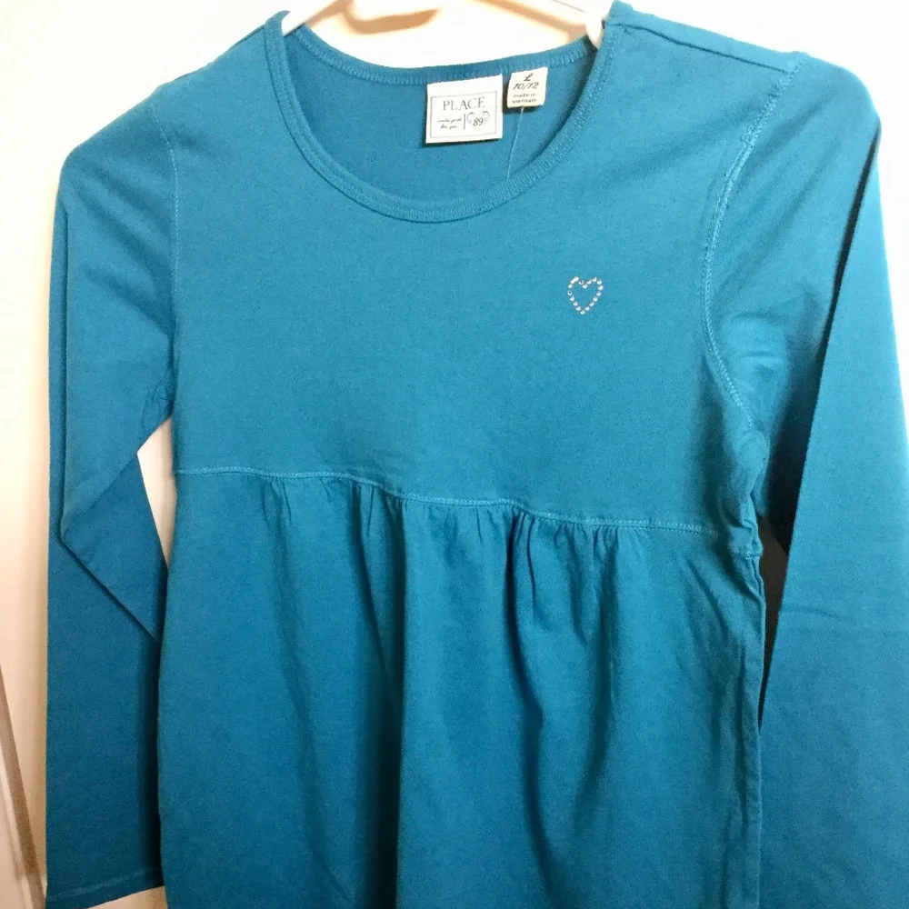 girl's peplum top